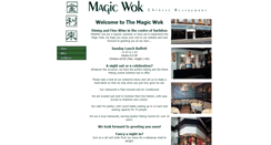 Desktop Screenshot of magicwok.co.uk