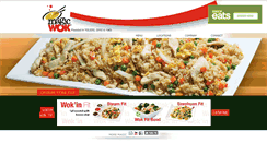 Desktop Screenshot of magicwok.com